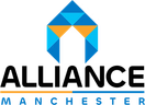Alliance Manchester: UGC for Real Estate logo